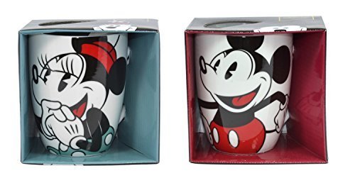 Chope tonneau ensemble - rétro mickey & minnie ...