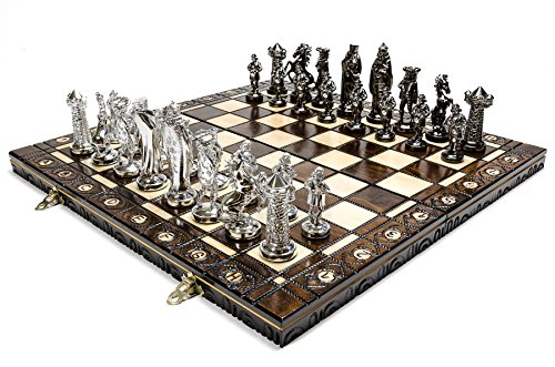 MÉDIÉVALE SILVER - Large 42cm/16,5 po Chrome ar...