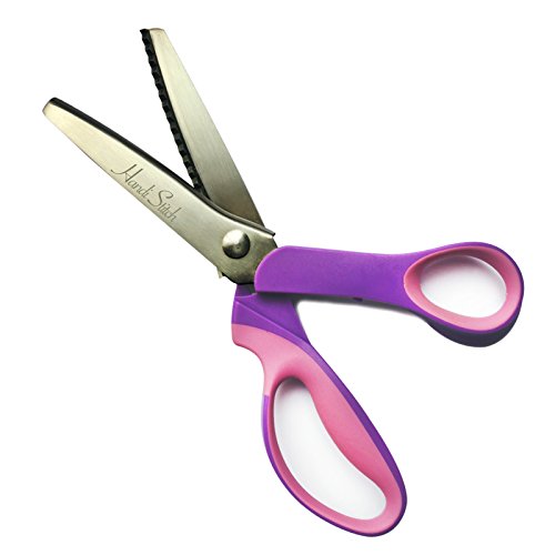 Ciseaux cranteur de 23.6cm à poignées souples -...