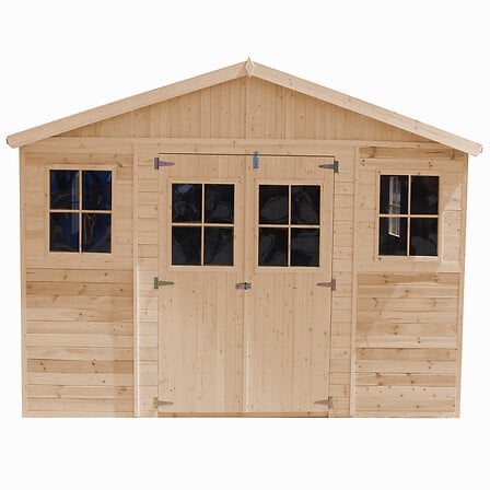 TIMBELA TIMBELA M333+M333G Abri de jardin en bo...