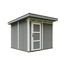 TIMBELA Abri de jardin à base de bois en pannea...