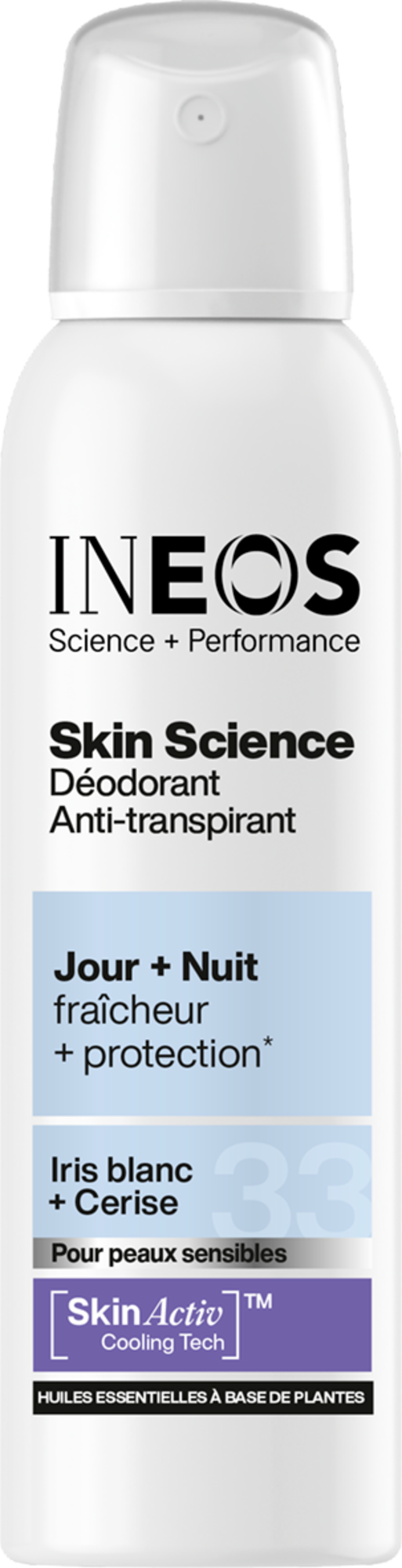 INEOS SKIN SCIENCE DÉODORANT ATOMISEUR code EAN 5060879493889 