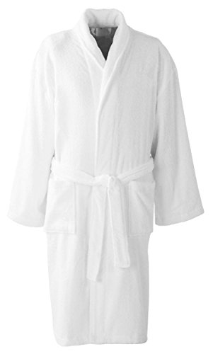 Peignoir Tissu éponge Peignoirs De Coton Idéal ...