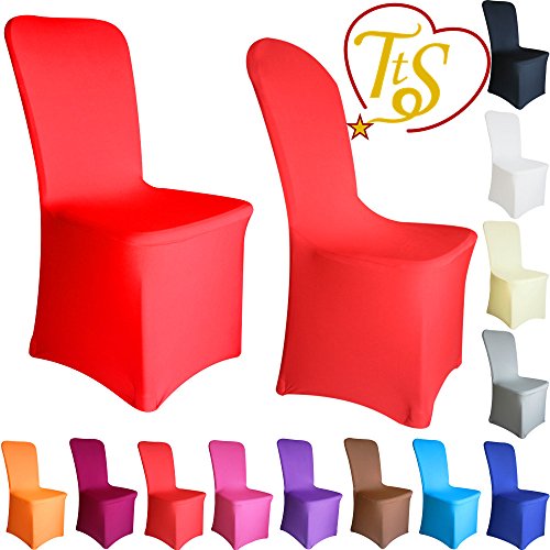 TtS Housse de Chaise Extensible en élasthanne L...