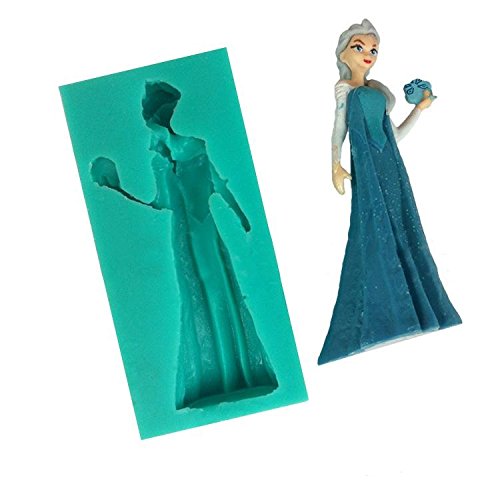 moule à gateau elsa reine des neiges pate à suc...