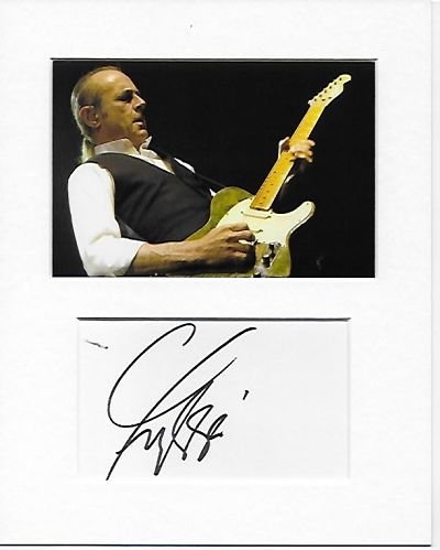 Celebrity Autographs - de Status Quo Francis Rossi authentique main signé Autographe modèle COA code EAN 5081951902464 