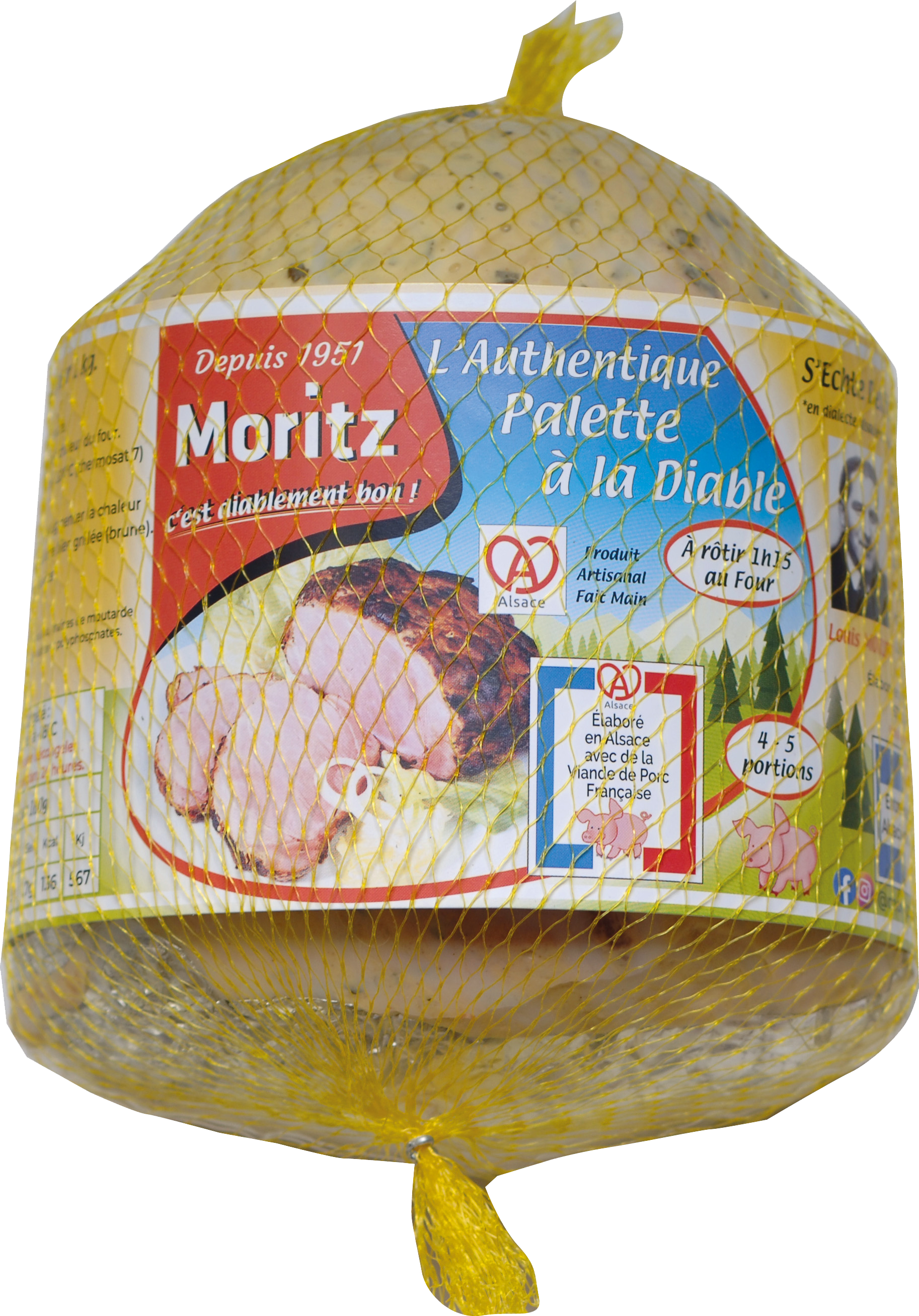 AUTHENTIQUE PALETTE À LA DIABLE