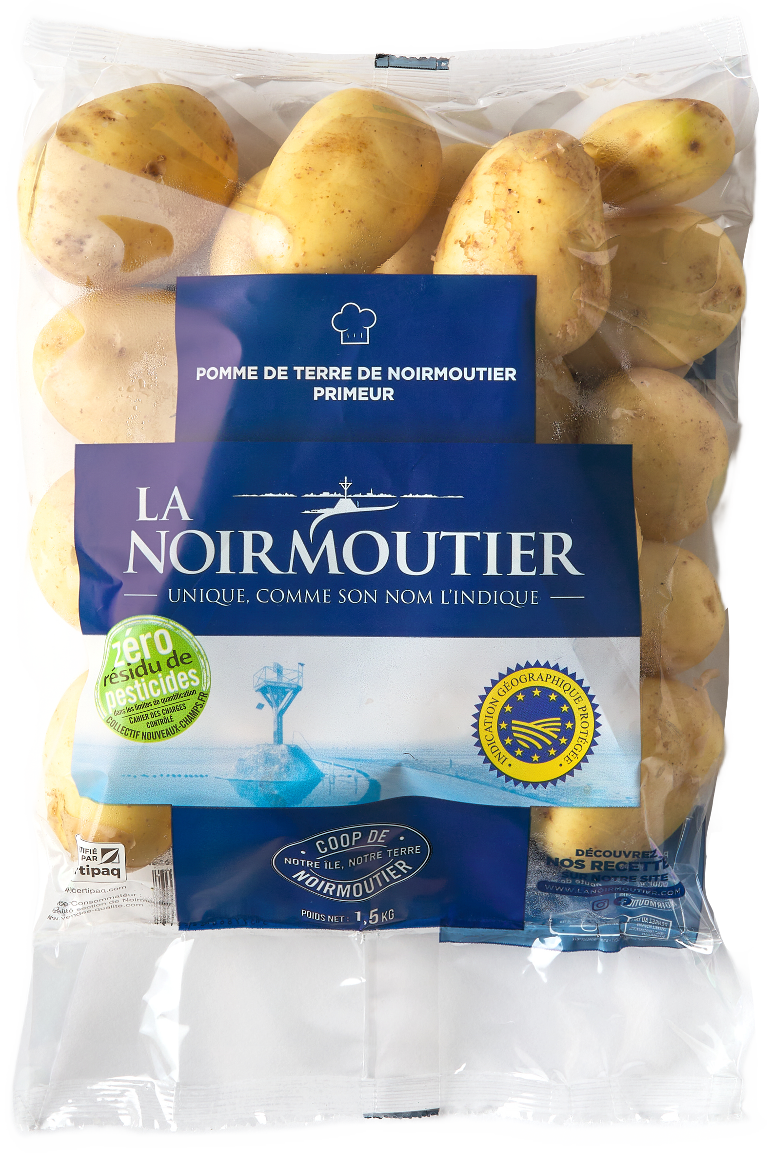  POMME DE TERRE PRIMEUR  IGP code EAN 5125106510637 