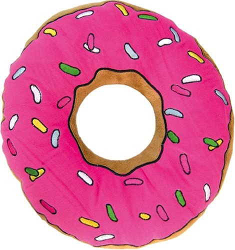 - 0804289 - coussin simpson en forme de donuts ...