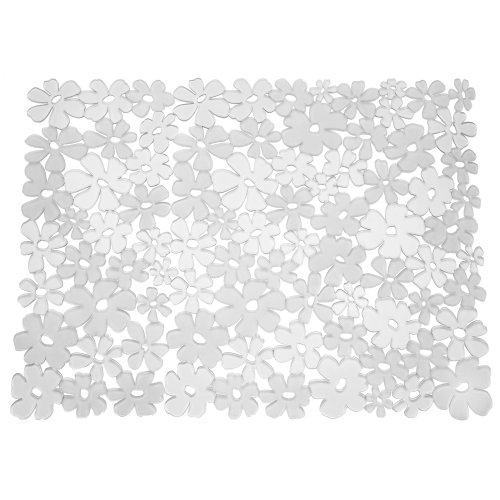 60960eu blumz grand tapis d'évier, transparent