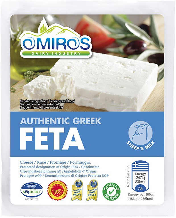 OMIROS FETA AOP code EAN 5200112730030 