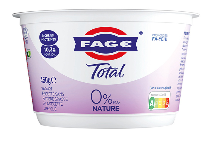 YAOURT TOTAL NATURE 0% MAT.GR. 5201054017319 FAGE