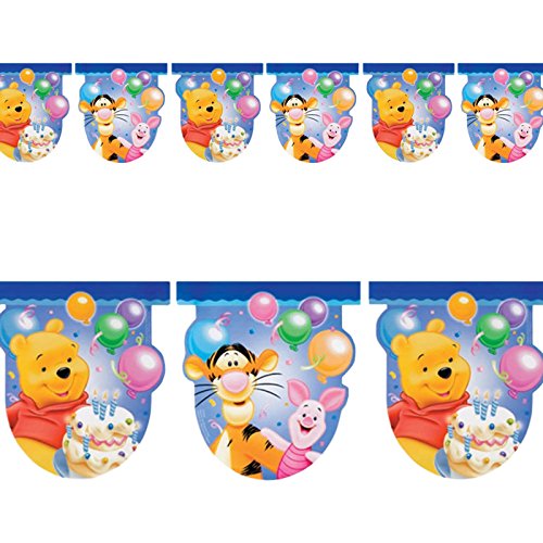 Guirlande d' anniversaire Winnie l'ourson