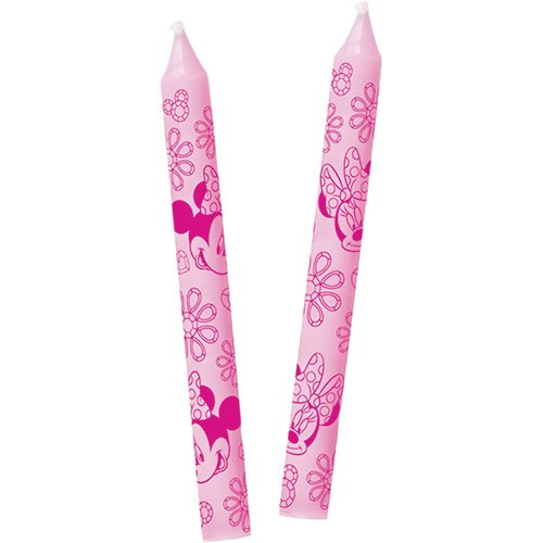 Minnie mouse bougies d'anniversaire, lot de 12