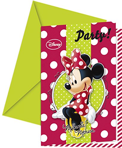 Fashion Disney Minnie Mouse Party Invitations, ...