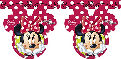 Guirlande de drapeaux Minnie Mousse Disney - Ta...