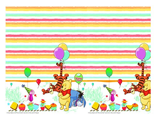Disney Nappe en plastique Disney Winnie l'Ourson, 1,8 m x 1,2 m code EAN 5201184815502 