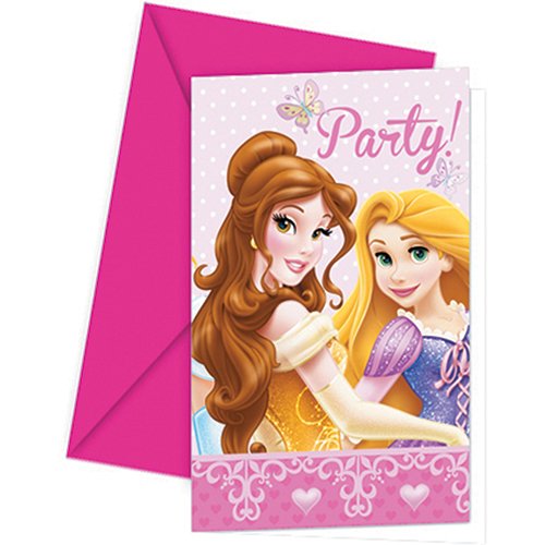 Invitation anniversaire - Princesse