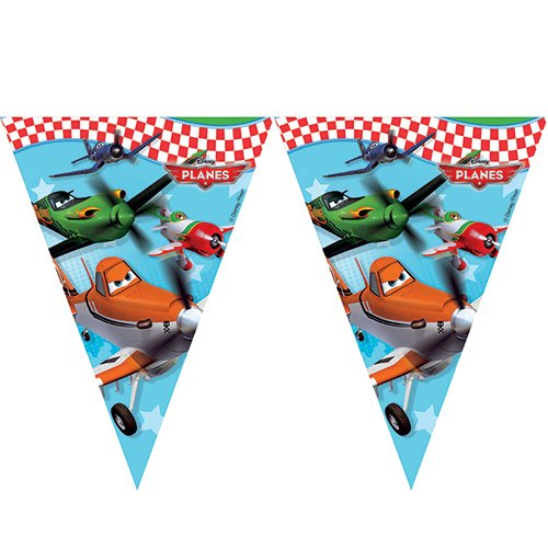 - 380101 - bannière drapeaux planes disney - ta...