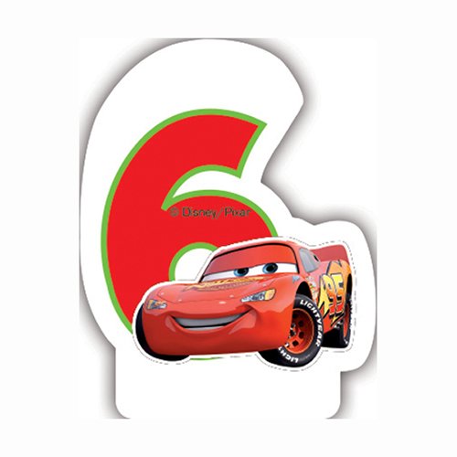 Néon Disney Cars bougie d'anniversaire 6