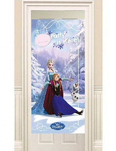 85437 - décoration de porte reine des neiges ic...