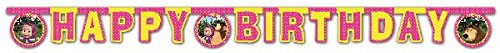 Procos 'procos 86564 - Filage "Happy Birthday Macha et l'ours, 2.4 m, multicolore code EAN 5201184865644 