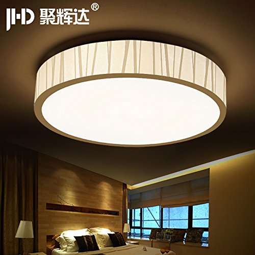 LJJ  Plafonnier Led Chambre salon rond de lumiè...