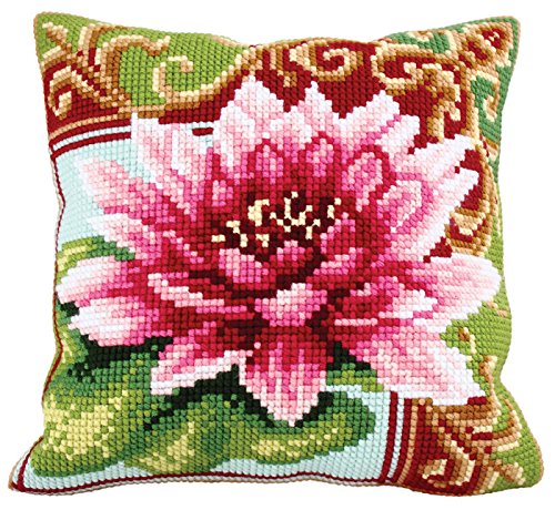 5174 nénuphar somptueux 2 kit de coussin gros t...