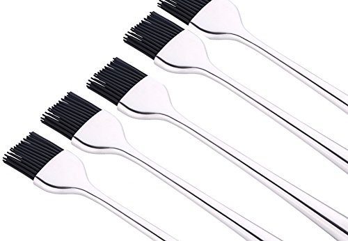 super-bab en acier inoxydable de cuisson en silicone cuisine Barbecue Badigeonner Brosse Ménage Huile Brosse Pinceau à pâtisserie 5pcs 5206743708554 SUPER-BAB