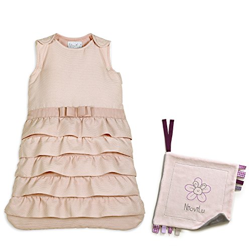 NioviLu Design bébé gigoteuse - dimitra (0-6 mois / 70 cm - 2.5 tog / rose saumon) 5210018080405 (5210018080405)