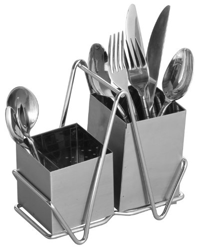 Premier 2 égouttoirs à couverts en inox