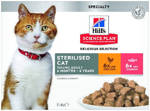 ALIMENT EN SAUCE CHAT ADULTE STÉRILISÉ