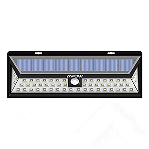 Lampe solaire 54 led extérieure étanche ip65 sa...