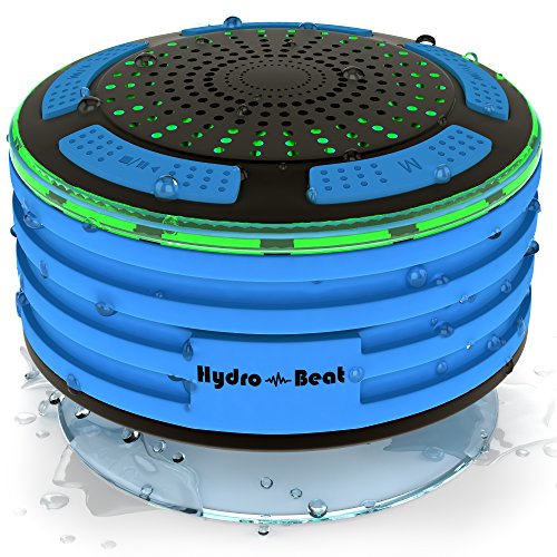 Hydro-Beat 2016 Bluetooth hydro-beat Éclairage portable haut-parleur Radio sans fil entièrement imperméable, la poussière et aux chocs 100% Garantie de Remboursement à connecter à n'importe quel appareil Bluetooth avec facilité. sur le Go dans n'importe quel emplacement Fonctionne même sous l'eau. Idéal pour les salles de bains, chambres, l'intérieur et à l'extérieur. code EAN 5300644799205 