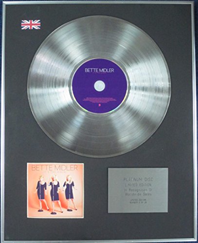 Century Music Awards BETTE MIDLER - Edition Limitée - CD Platine disque - C'est la fille code EAN 5302088330013 