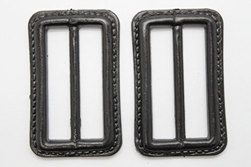 2x 50mm noir boucle pour hommes et femmes unise...