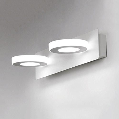 QZz Eclairage pour coiffeuse QZz salle de bain Salle de bains LED Creative Lumière anti-buée Moisture Applique ( couleur : Blanc chaud , taille : 6w32cm ) code EAN 5314169235667 