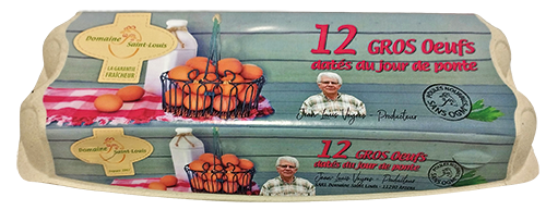 DOMAINE SAINT LOUIS 12 GROS ŒUFS code EAN 5323253 