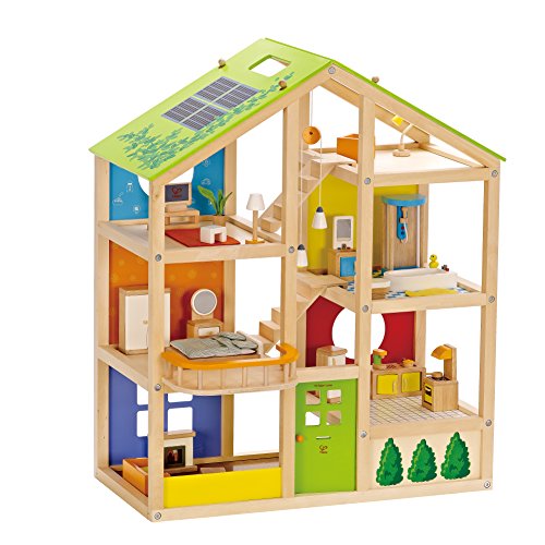 Hape - E3401 - Jeu d'Imitation en Bois - Maison...