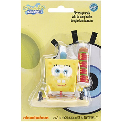 Spongebob Birthday Candle-