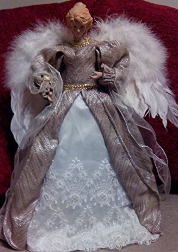 40 cm champagne Doré et sapin de Noël Fée Ailes...