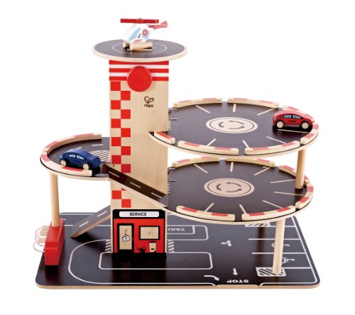Hape International Hape - E3002 - Jeu d'Imitation en Bois - Garage - Garage et Station Service code EAN 5369802643446 