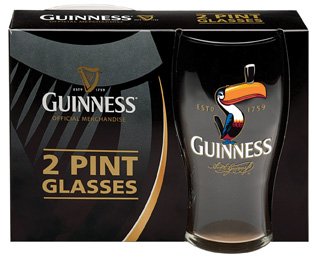 Guinness Official Merchandise Coffret 2 verres "Pint" Guinness Toucan code EAN 5390711602354 
