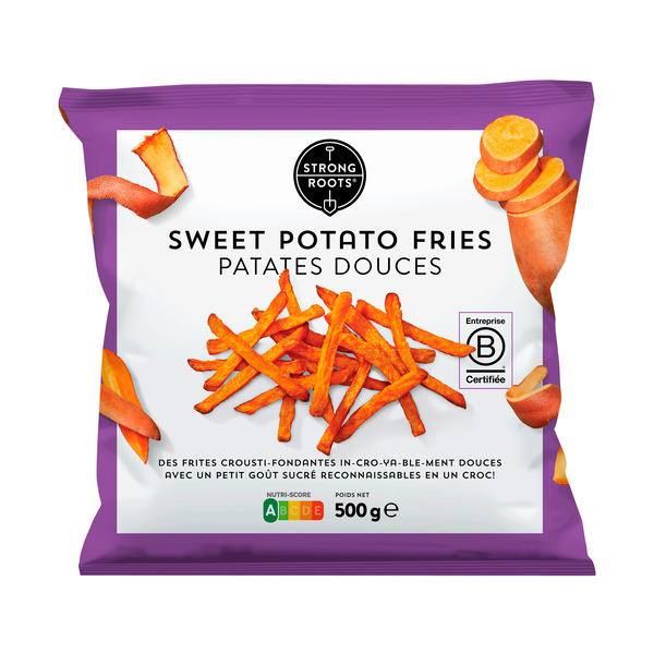 STRONG ROOTS Frites de Patates Douces surgelées code EAN 5391528181483 