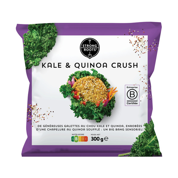 STRONG ROOTS Galettes de légumes surgelées code EAN 5391528181513 