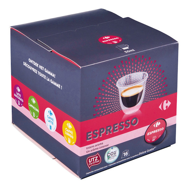CAPSULES DE CAFÉ CARREFOUR