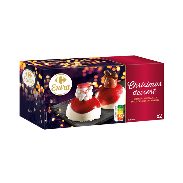 Christmas dessert surgelé