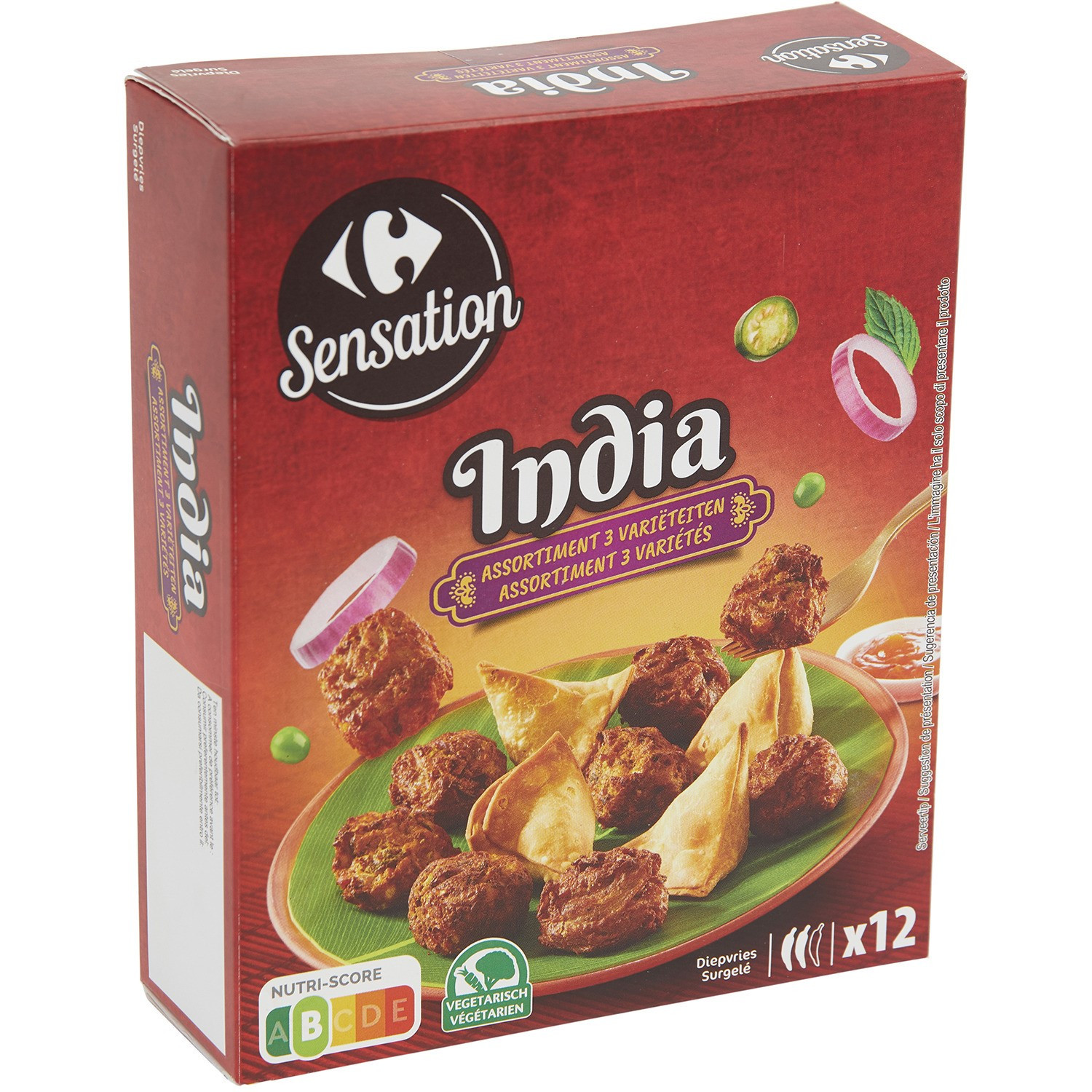 Assortiment bouchées India CARREFOUR SENSATION