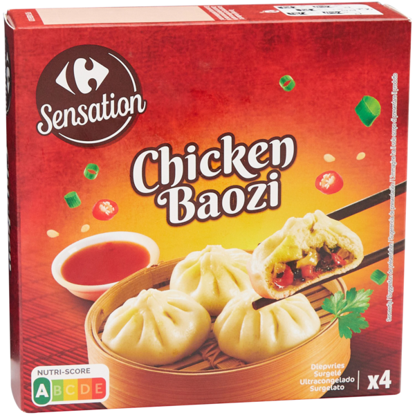 CARREFOUR SENSATION Chicken Baozi code EAN 5400101088900 