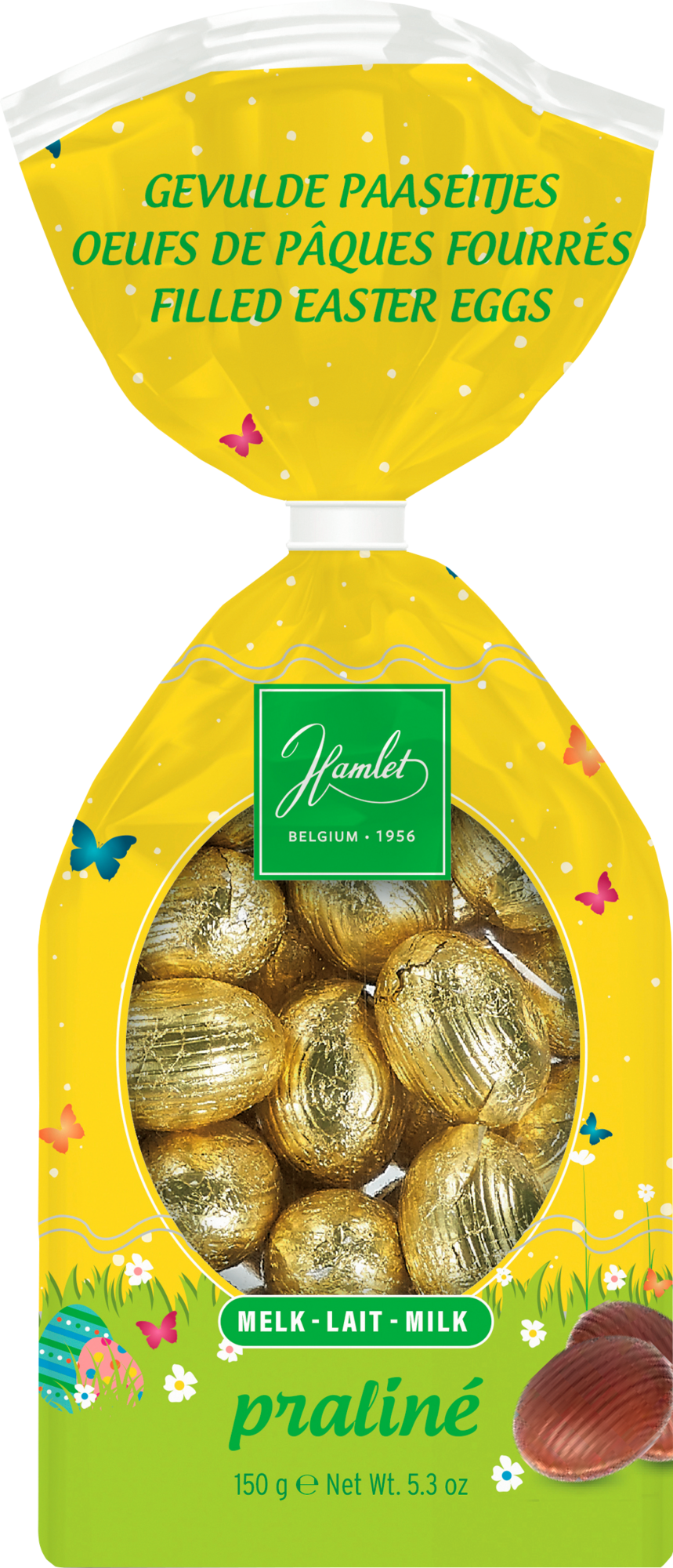 SACHET D'OEUFS PRALINÉ DE PÂQUES